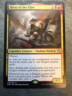 Rivaz of the Claw #215 (NM) Dominaria United DMU Magic MTG - Image 1
