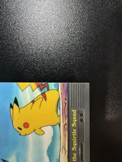 2000 Topps Pokemon TV Animation Here Comes The Squirtle Squad #EP12 Blue Logo - Image 4