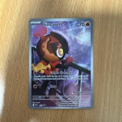 Charcadet Pokemon Center Stamped MEP 022 Mega Evolution Promo - Image 1