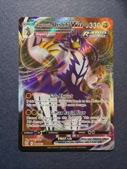 Pokemon | SWSH05 | Rapid Strike Urshifu VMAX | 088/163 | NM Holo - Image 1