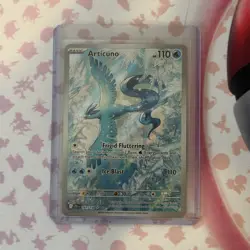 Pokemon TCG Articuno 161/159 Sv09 Journey Together PSA 10 contender - Image 1