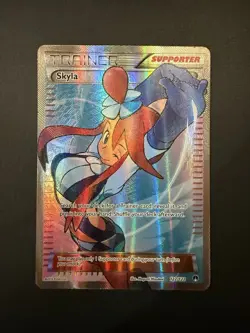 The Pokemon Company Skyla 122/122 Full Art Holo Ultra Rare Breakpoint EN - Image 1
