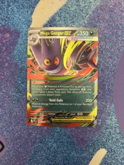 Mega Gengar Ex 056/094 Me02: Phantasmal Flames Holo Double Rare - Image 1