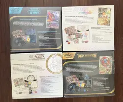 Pokemon ETB Lot Brilliant Stars, Mega Lucario, Phantasmal Flames, Prismatic - Image 2