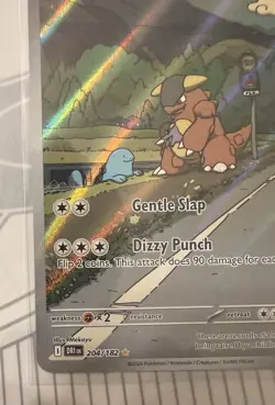 Pokemon TCG Kangaskhan 204/182 Sv10 Destined Rivals Illustration Rare Holo - Image 2