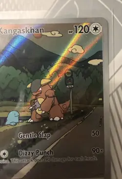 Pokemon TCG Kangaskhan 204/182 Sv10 Destined Rivals Illustration Rare Holo - Image 4
