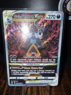 2023 Pokemon Crown Zenith Hisuian Samurott VSTAR GG52/GG70 Alt Art GG NM 🌌⚔💎✨ - Image 2