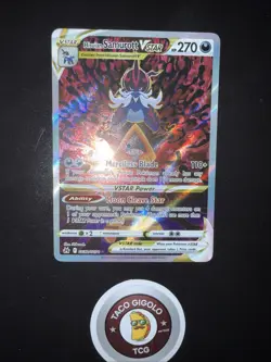 2023 Pokemon Crown Zenith Hisuian Samurott VSTAR GG52/GG70 Alt Art GG NM 🌌⚔💎✨ - Image 4