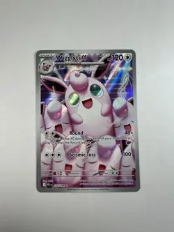 Wigglytuff 105/094 Illustration Rare Pokemon Phantasmal Flames - NM - Image 2