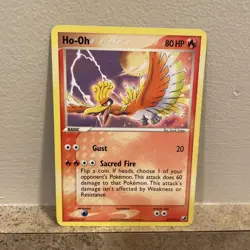 Ho-Oh - 27/115 - Ex Unseen Forces Non-Holo Rare - Pokemon TCG 2005 - MP/LP - Image 1