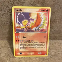 Ho-Oh - 27/115 - Ex Unseen Forces Non-Holo Rare - Pokemon TCG 2005 - MP/LP - Image 2