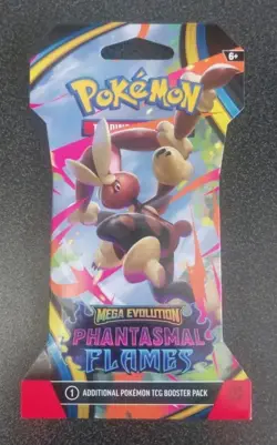 POKEMON TCG: Phantasmal Flames ( Sleeved Booster Pack - Image 1
