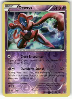 Deoxys 33/108 Holo Rare Roaring Skies Pokemon Reverse Holo Near Mint - Image 1