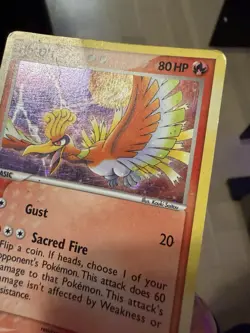 HP/DMG Ho-Oh Deck Exclusive Holo Rare 27/115 Pokemon Unseen Forces - Image 4