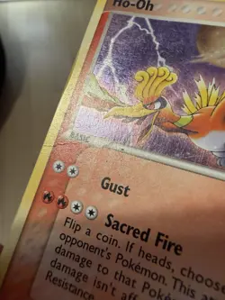 HP/DMG Ho-Oh Deck Exclusive Holo Rare 27/115 Pokemon Unseen Forces - Image 5