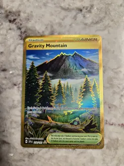 Gravity Mountain 250/191 Sv08: Surging Sparks Holo Pokemon Trainer NM - Image 1