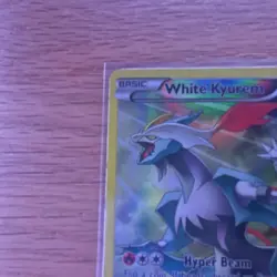 Pokemon TCG White Kyurem XY81 XY Promo Full Art Holo Rare Holo - Image 3
