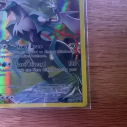 Pokemon TCG White Kyurem XY81 XY Promo Full Art Holo Rare Holo - Image 5