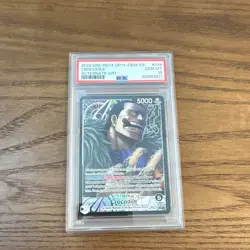 Bandai One Piece Crocodile OP14-079 Alt Art Foil English PSA 10 2026 - Image 1