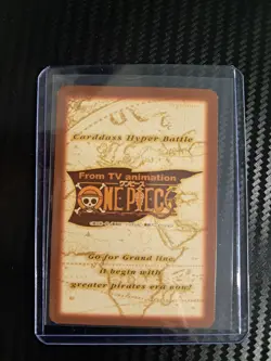 BANDAI One Piece Hyper Battle LUFFY PIRATES S127 HOLO FOIL SCARCE EARLY CARD - Image 2