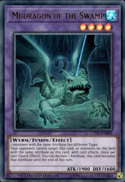 Mudragon Of The Swamp - Ultra Rare Limited Edition CT15-EN005 - LP - YuGiOh - Image 1