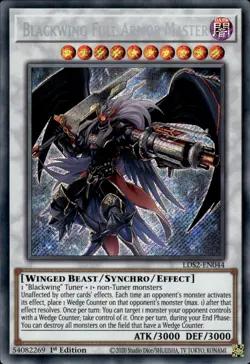 Blackwing Full Armor Master - Secret Rare 1st Edition LDS2-EN044 - NM - YuGiOh - Image 1