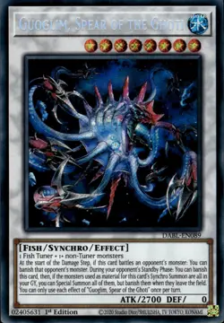 Guoglim, Spear Of The Ghoti - Secret Rare 1st Edition DABL-EN089 - NM - YuGiOh - Image 1