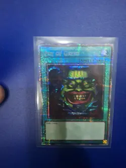 Yugioh! 1x Pot of Greed MP25-EN050 Starlight Rare 1st Ed NM - Image 1