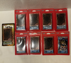 2017 Yugioh Legend Of Blue Eyes White Dragon Dark Crisis & More Blister Pack LOT - Image 1