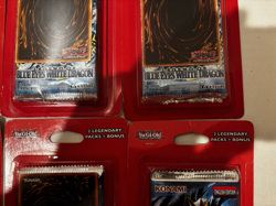 2017 Yugioh Legend Of Blue Eyes White Dragon Dark Crisis & More Blister Pack LOT - Image 4