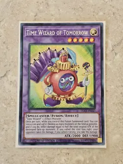 Time Wizard of Tomorrow - DLCS-EN147 - Secret Rare - Limited Edition - Yugioh - Image 1