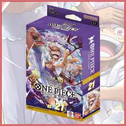 ONE PIECE TCG: EX GEAR 5 ULTRA STARTER DECK ST21 51 Cards - Image 1