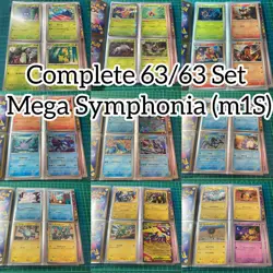 Pokemon Card Game Scarlet & Violet m1S Mega Symphonia Complete Set 63/63 Japan - Image 1