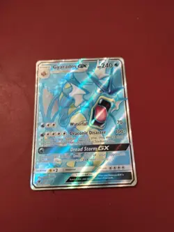 Gyarados GX 101/111 Full Art Holo Lightly Played Pokemon Card - Image 2