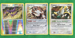 3x Pokemon Legends Awakened NM-Lot – Delcatty RH, Heatran Holo, Regigigas Holo - Image 3