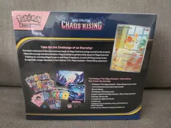 Pokemon Chaos Rising Elite Trainer Box Factory Sealed ETB - Image 3