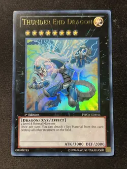 Thunder End Dragon - PHSW-EN044 - 1st Ed Ultra Rare NM Yugioh - Image 1