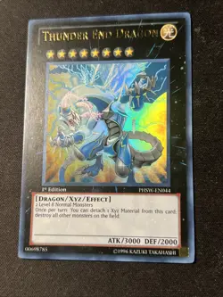 Thunder End Dragon - PHSW-EN044 - 1st Ed Ultra Rare NM Yugioh - Image 2