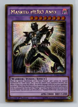 Premium Gold: Return of the Bling Masked HERO Anki - LP #PGL2-EN011 12683 - Image 1
