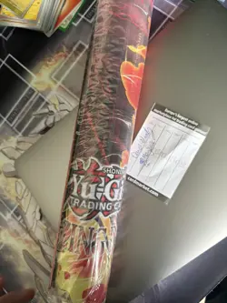 YuGiOh Blazing Dominion Blazing Dragon Playmat NEW Sealed Official play mat YGO - Image 1