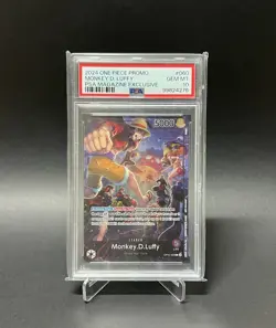 Monkey D. Luffy Magazine Exclusive OP05-060 - One Piece Promo 2024 PSA 10 - Image 1