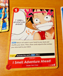 ONE PIECE ENGLISH CARD GAME CARTE CARTE P-002 EN MINT - Image 1
