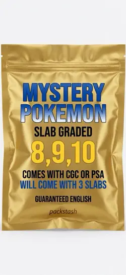 Mystery Pokemon Slab PSA OR CGC (3x Graded Card) - BOTH GUARENTEED ENGLISH - Image 1