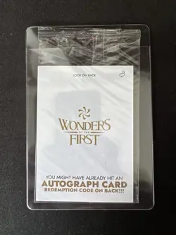 Wonders Of The First SEALED April 2026 PSA Magazine Promo, Redemption Card - Image 1
