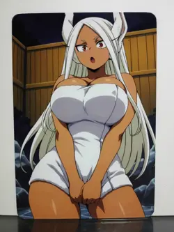 Mirko Ashido My Hero Academia Anime Waifu ACG Art Card - Image 1