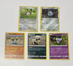 5x Yuka Mori Clay pokemon Card Lot - English - NM/LP - Image 1