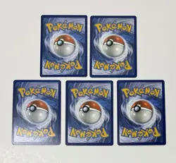 5x Yuka Mori Clay pokemon Card Lot - English - NM/LP - Image 4