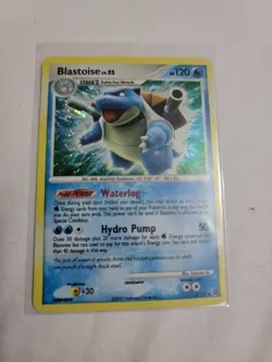 Pokemon Secret Wonders Blastoise Holo Rare Card 2/132 - Image 1