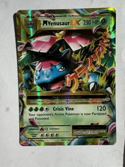 M Venusaur EX 2/108 XY Evolutions Ultra Rare Pokemon Card LP - Image 1