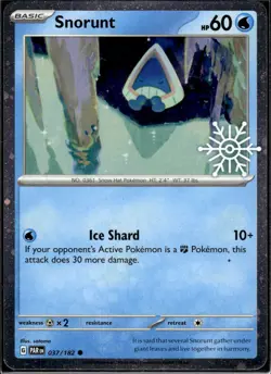 Snorunt - (Holiday Calendar) Common Water Holo Miscellaneous Cards & Products 03 - Image 1
